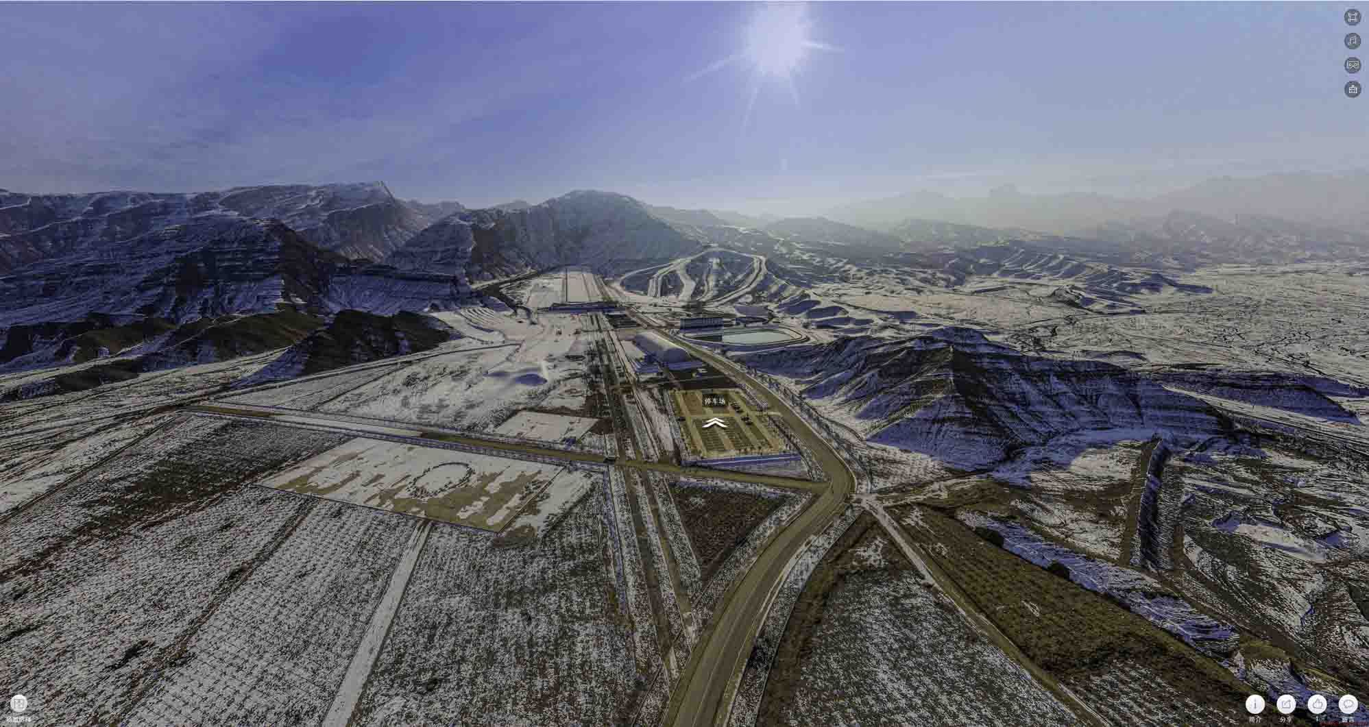横山720全景技术：开启全方位视觉新纪元——在手绘地图中的应用探索
